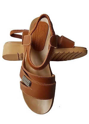 Giày sandal nữ da bò thật BIGGBEN cao cấp SDN81