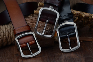 Thắt Lưng Da Bò Chính hãng COWATHER XY002 Nâu