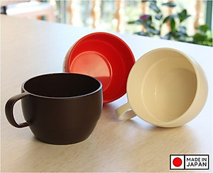 Bộ 3 cốc uống nước cao cấp Inomata tiện dụng (màu nâu) - Hàng nội địa Nhật