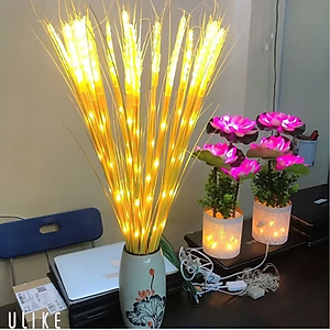 Bó 10 Bông Lúa Đèn Led Bông Lúa Vàng Tài Lộc, Trang Trí Ban Thờ, Ban Thần Tài, Trang Trí Sân Vườn - HÀNG CHÍNH HÃNG MINIIN