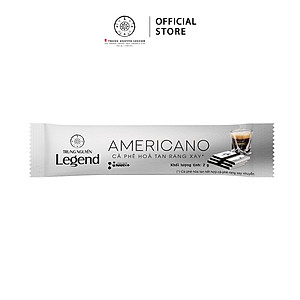 Cà phê hòa tan đen - Trung Nguyên Legend Americano hộp 15 gói x 2g