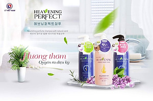 Cặp dầu gội xả dưỡng chất suôn mượt tóc Heavening Perfect