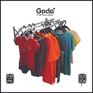 Giàn Phơi Đồ Inox 304 Ống 16mm Co Giãn Thông Minh Cao Cấp Goda Loại 1m - GD-105