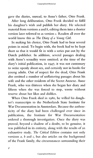 Sách The Diary of a Young Girl: Definitive Edition (Puffin Modern Classics)