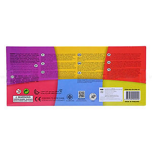 Đất Sét Nặn 24 Màu 500g Kiddy Clay BX-500-24 