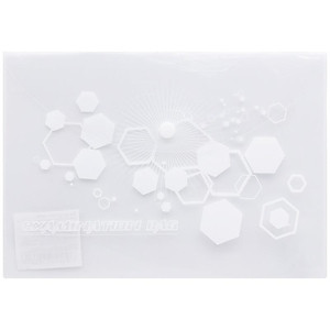 Bìa Nút A5 - Flexoffice FO-CBF06 - Trong Suốt