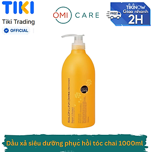 Dầu xả siêu dưỡng phục hồi tóc hư tổn chứa chiết xuất hoa mộc vàng salon link 1000 ml/chai