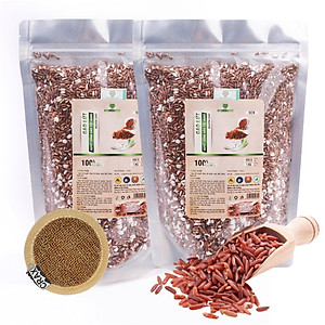 Gạo Lứt Huyết Rồng Dân Tộc Rang Nguyên Chất MẸ KEN 1Ký - TRÀ GẠO LỨT, GẠO LỨT RANG MẸ KEN