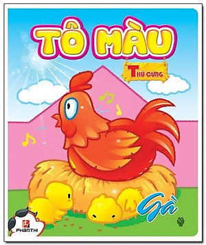 Bộ 4 cuốn Tô Màu Thú Cưng