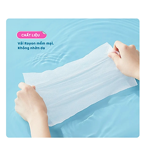 Combo Khăn Ướt Em Bé Không Mùi BABYHOOD | 80 Miếng/Bao
