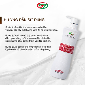 Dầu Gội Cặp Cazoova làm sạch sâu, dưỡng tóc mềm mượt, phục hồi tóc hư tổn 500ml & 780ml
