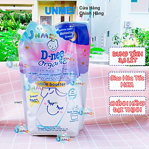 (Chính Hãng Đại Thịnh) Nước giặt D-nee, Nước Giặt Cho Bé Dnee Dạng Túi 3600ml - Loại Mới An Toàn, Tiết Kiệm