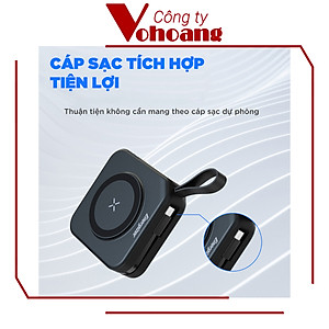 [Mỹ] Sạc dự phòng Energizer QM10001AC Thông minh Sạc nam châm từ tính Dung lượng 10000mAh - Hàng chính hãng 