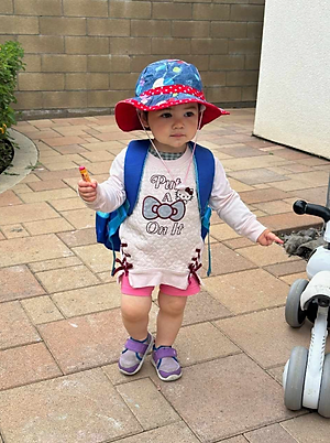 Balo học sinh Mr. Vui BLH727 dành cho bé trai và bé gái Mẫu giáo