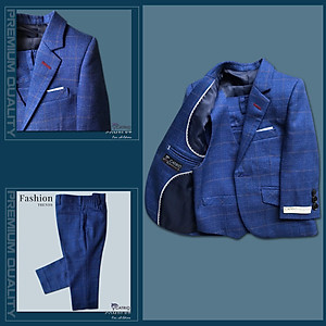 BỘ ĐỒ VEST BÉ TRAI CATRIO PCT C20 CHO TRẺ EM TỪ 2 TUỔI ĐẾN 7 TUỔI (11KG ĐẾN 26KG) THUỘC BST QUẦN ÁO COMPLET VESTON TRẺ EM CATRIO MÙA THU ĐÔNG