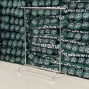 GIÁ PHƠI ĐỒ DUY LỢI 1 NHÁNH INOX (Qùa tặng 10 móc áo)