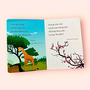 Sách Câu Đố Tư Duy Cho Trẻ Tập Nói - Tập Đọc