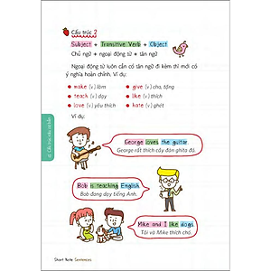 Sách Short Note Sentences - Những Câu Thoại Tiếng Anh Dễ Học Dễ Sử Dụng