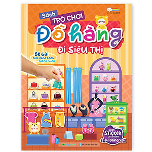 Combo 5 cuốn Sách Trò chơi Đồ hàng cho bé gái (Hơn 1000 Stickers)