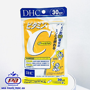 Combo viên uống DHC Kẽm (ZinC) và DHC Vitamin C 30 ngày hỗ trợ tăng sức đề kháng ngừa mụn mờ thâm