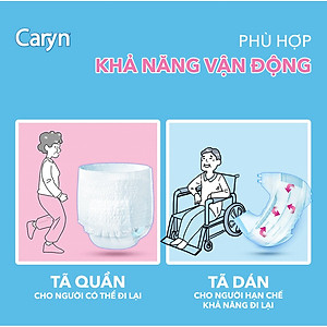 Tã Dán Siêu Thấm Caryn Gói Siêu Tiết Kiệm M40 (40 Miếng)