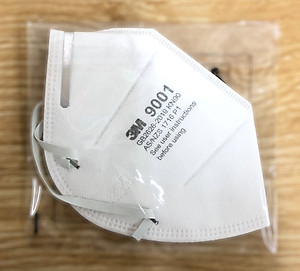 Khẩu Trang Lọc Bụi Bảo Vệ Hô Hấp 3M 9001, Màu Trắng