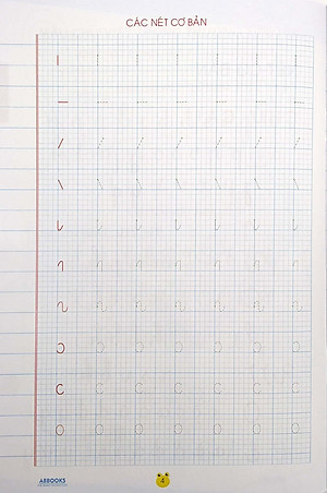 Bé Chuẩn Bị Vào Lớp 1 - Vở Tập Viết Nét Cơ Bản