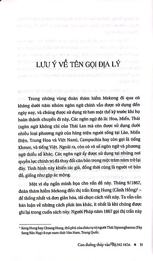 Con Đường Thủy Vào Trung Hoa - Chuyến Đi Tìm Thượng Nguồn Sông Mekong 1866-1873