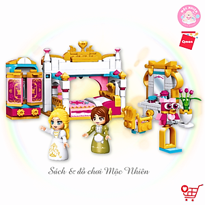 Đồ chơi lắp ráp, xếp hình Qman 32012: Căn phòng công chúa - 282 mảnh ghép