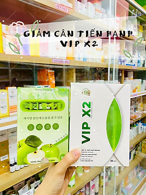 Combo Tiến Hạnh Vip X2 và Detox giúp giảm câ.n hiệu quả, kiểm soát cân nặng, liệu trình 3 ngày sử dụng