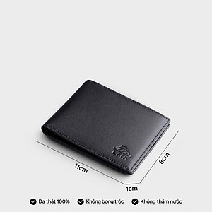 Ví nam da bò Lata ( Thời trang nam cao cấp - Ví da LVN127 )