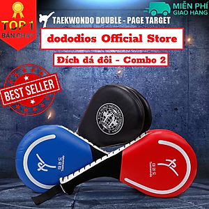 combo 2 đích đá đấm boxing teakwondo, Karate, vovinam, Muay Thái, Vstar, tập võ thuật, combo 2 Vợt Đá Đôi Vợt Đá Đơn (ĐƠN VỊ TÍNH: 1 CÁI) Taekwondo Vovinam Cổ Truyền Kích BOXING- Chính hãng dododios, 
