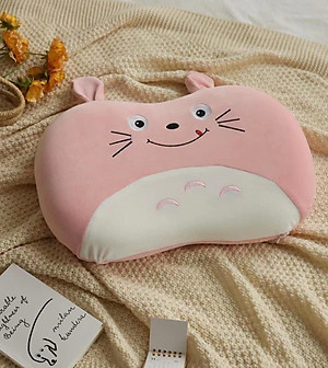 Gối bụng mèo cao cấp A 50x30x6cm - chất liệu cao su non đàn hồi chậm bảo vệ đốt sống cổ