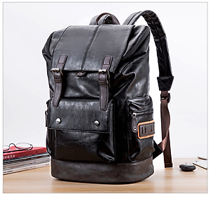 Balo nam da tự nhiên công suất lớn phong cách mới