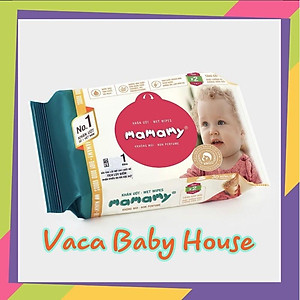 (Giá tốt) Khăn ướt Mamamy có hương/ không hương 30 tờ tiện mang đi