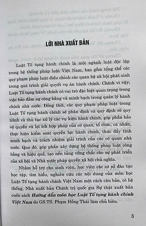 Hướng Dẫn Môn Học Luật Tố Tụng Hành Chính Việt Nam 