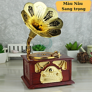 Hộp Nhạc Hoa Loa Kèn Cổ Điển Hộp Phát Nhạc Trang Trí Hình Hoa Loa Kèn Hộp Nhạc Vintage Hoa Loa Kèn Hộp Nhạc Hoa Nghệ Thuật – Phong Cách Retro Hộp Nhạc Decor Hoa Loa Kèn Sang Trọng