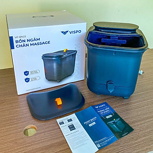 Bồn Ngâm Chân VISPO VP-BN23 - Massage Tự Động, Làm Nóng Và Giữ Ấm Nước 43-47°C, Massage Lòng Bàn Chân Cải Thiện Giấc Ngủ