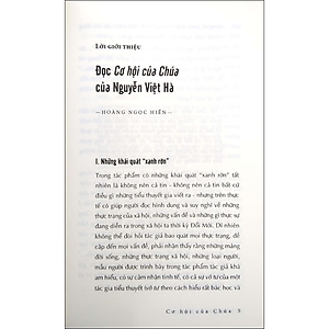 Sách Cơ Hội Của Chúa (Tiểu Thuyết)