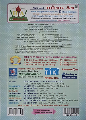 Sách Phiếu Bài Tập Cuối Tuần Môn Toán Lớp 3 ( biên soạn theo chương trình GDPT Mới )