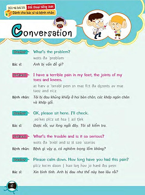 Sách Tiếng Anh Giao Tiếp Dành Cho Bác Sĩ Và Bệnh Nhân