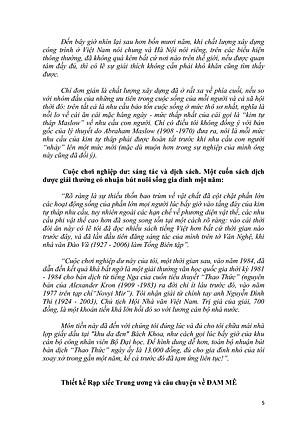 Sách Nước Vẫn Chảy Dưới Chân Cầu Mụ Kề