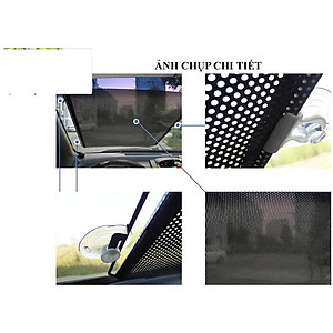 Rèm Che Nắng Cửa Kính Ô Tô Kéo Dài Rút Gọn, Tấm Chắn Nắng Cửa Kính, Rèm Che Nắng Thông Minh - Tiện Lợi
