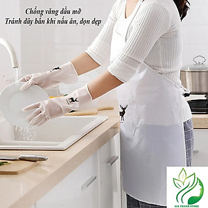 Đôi găng tay cao su con Hươu siêu dai, găng tay rửa chén rửa bát, bao tay Vệ Sinh Nhà Cửa Hàng chính hãng Shouse Gloves