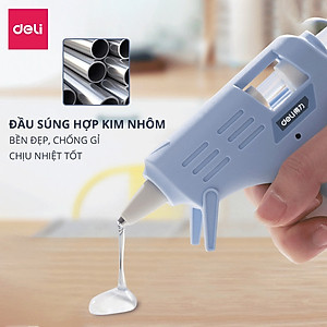 Máy Bắn Keo Nến Deli - Phù hợp DIY Làm Đồ Handmade Thủ Công - An Toàn, Nhỏ Gọn, Dễ Sử Dụng - DL390120