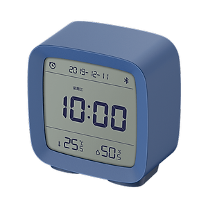 Đồng hồ báo thức thông minh bluetooth Xiaomi Youpin, kiểm soát độ ẩm và nhiệt độ, màn hình LCD
