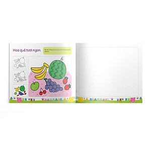 Sách Bé Làm Họa Sĩ - Những Nét Vẽ Đầu Tiên (4 - 5 Tuổi) - Bìa Hồng