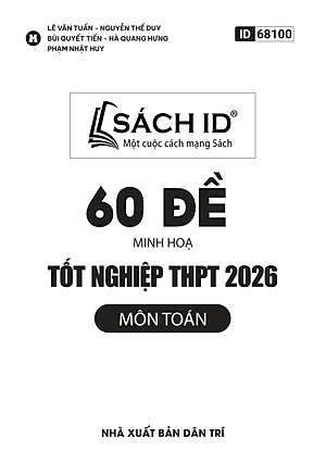Sách - 60 Đề Minh Họa Tốt Nghiệp THPT 2026 - Môn Toán