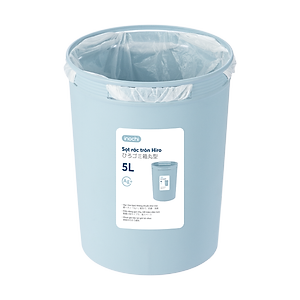 Sọt rác tròn Hiro 5L không nắp