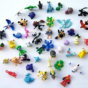 Pokémon - Bộ sưu tập đồ chơi mô hình Pokémon vui nhộn (120 chi tiết)